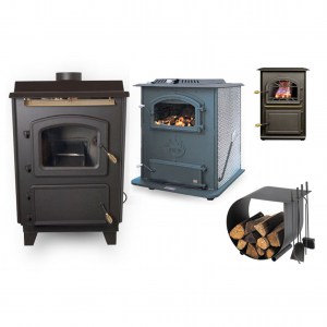 Stufe a pellet, stufe a legna, caldaie a legna